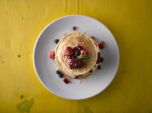 Amerikaanse stijl pannenkoek